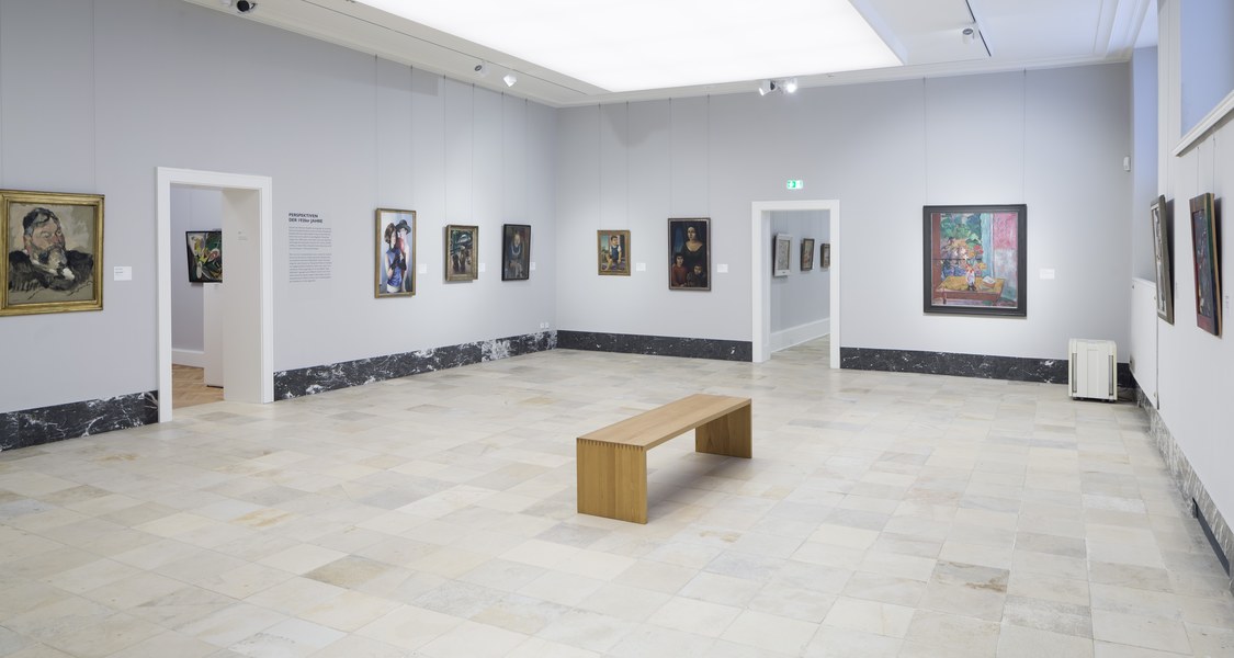 Panorama eines Ausstellungsraums
