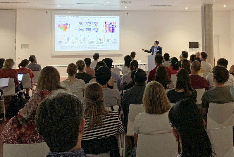 Junge Wissenschaftler*innen beim T-Cell-Meeting