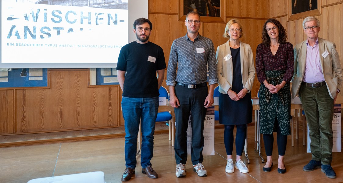 v. l. n. r.: Tobias Karl, Steffen Dörre, Sabine Mecking, Angela Dorn, Franz-Werner Kersting