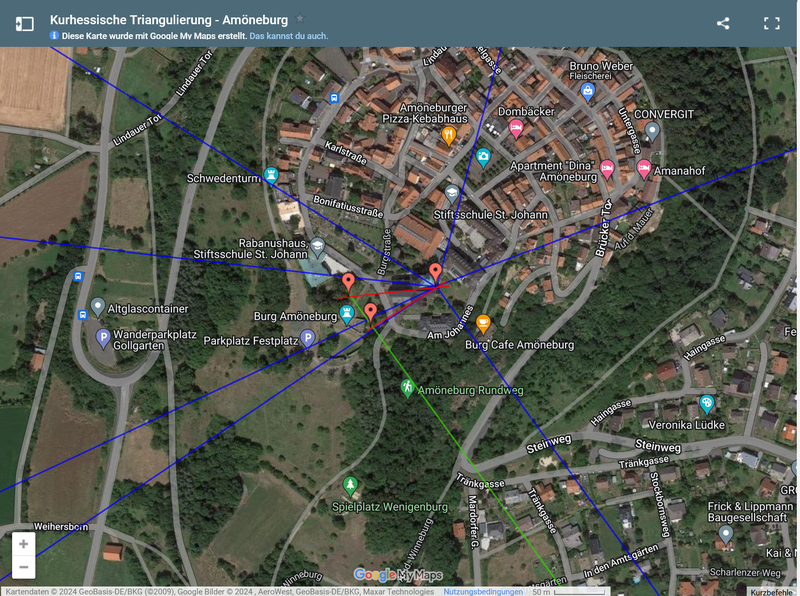 Kurhessische Triangulierung Amöneburg