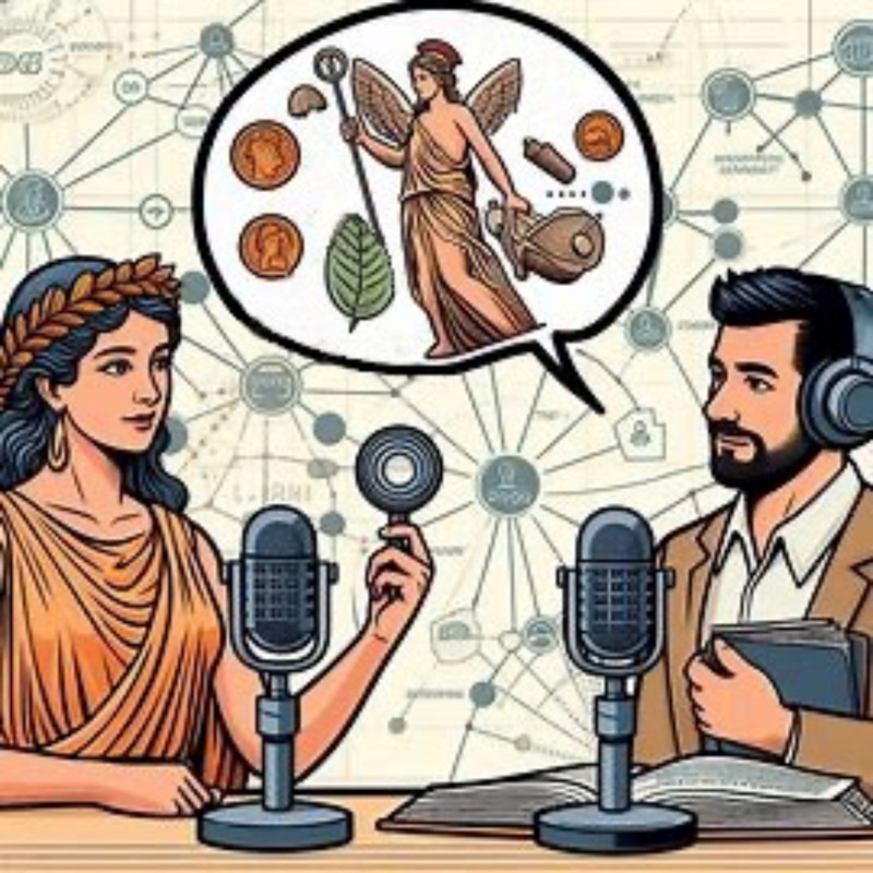 Logo des Podcasts „Auf den Spuren alter Kulturen“