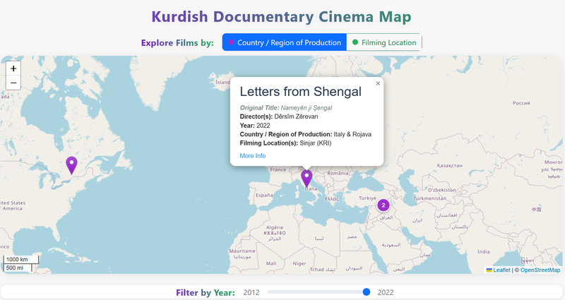 Screenshot kudocmap.com
