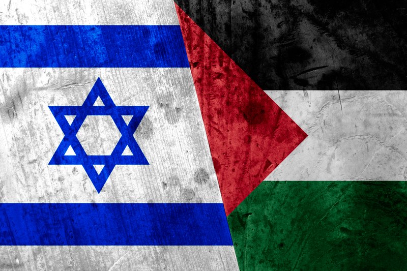 Stock-Foto von Israel, Palästina, Fahne