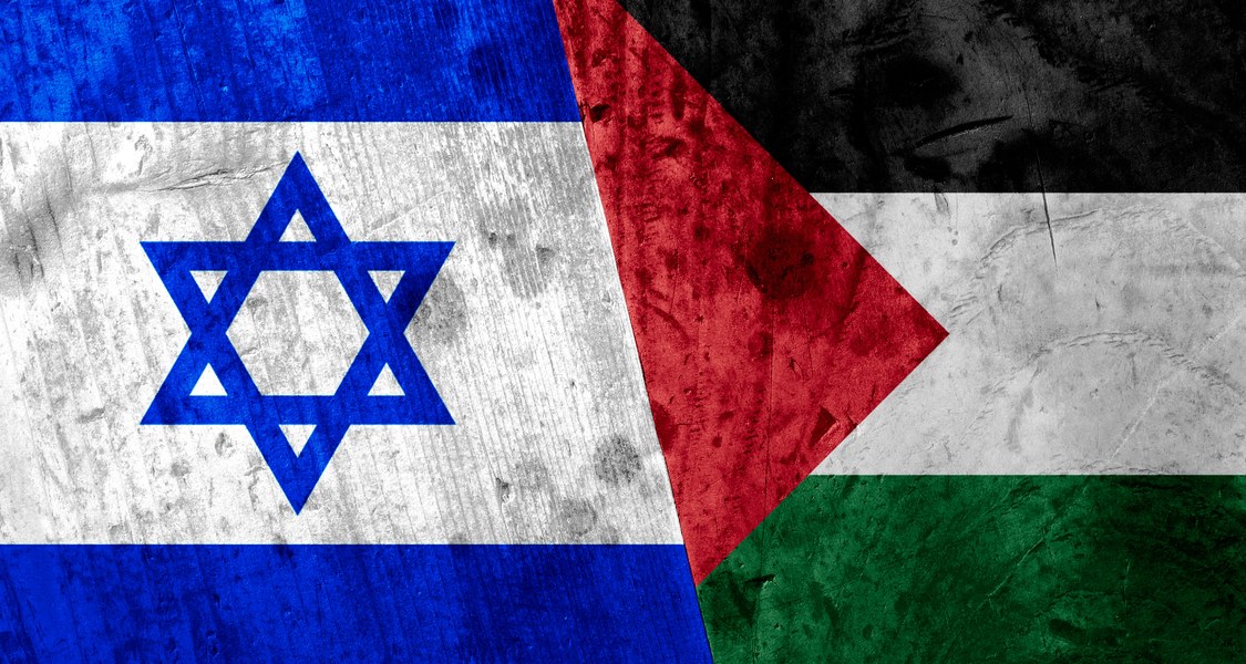 Stock-Foto von Israel, Palästina, Fahne