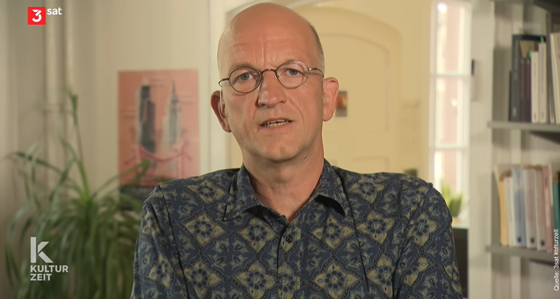 Thorsten Bonacker im Gespräch mit 3sat kulturzeit