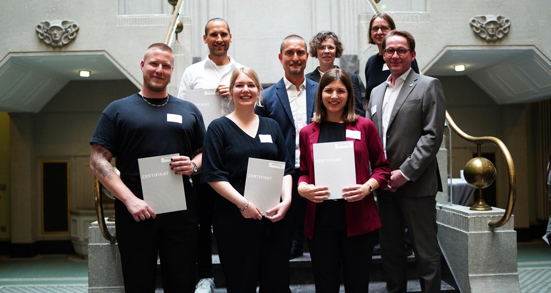 Talentscouting-Teams der Philipps-Universität und der Hochschule Rhein-Main