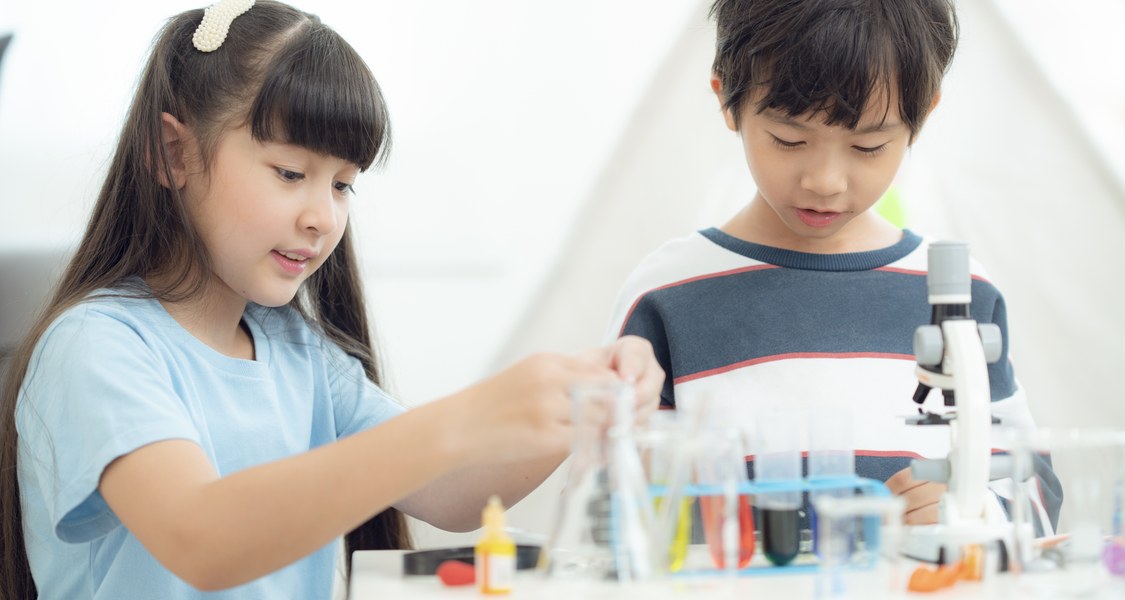 Kids Experimenting
