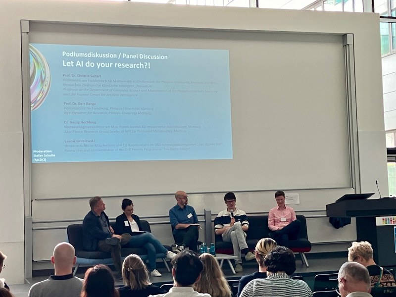 Panel discussion at the Scientist's Day.