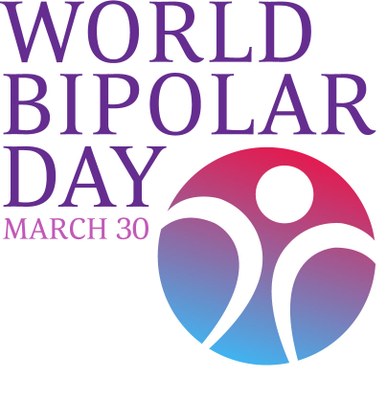 Logo of the World Bipolar Day - a collaborative initiative of the International Society for Bipolar Disorders (ISBD), the International Bipolar Foundation (“IBPF”), and the Asian Network of Bipolar Disorders (“ANBD”).